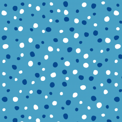 Simple Blue And White Dots