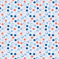 Colorful Dots And Stripes