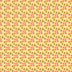 Cute Fox Celebrates Christmas