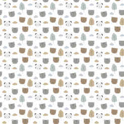 Cute Panda With Friends