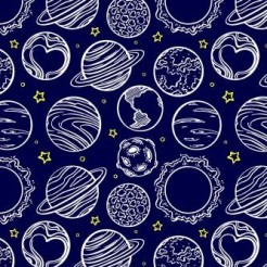 Asteroids In The Vast Universe