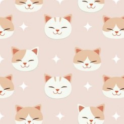 Smiling Cat With Crooked Eyes