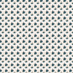 Blue Watercolor Flowers