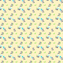 A Raccoon's Day In The For