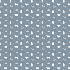 Minimalist Style Fox And Bear