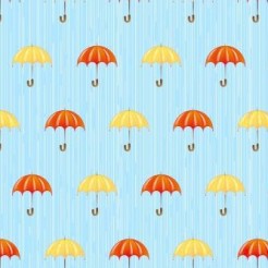 Heavy Rain Two-color Umbrella