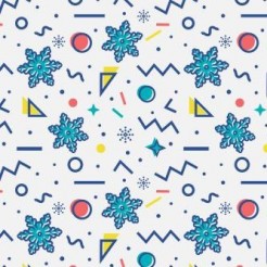 Geometric Snowflakes