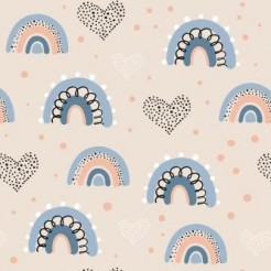 Dots Of Love Graffiti Rainbow