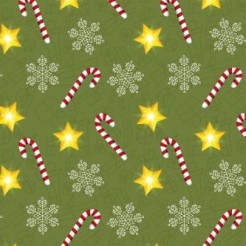 Snowflakes And Candy Canes