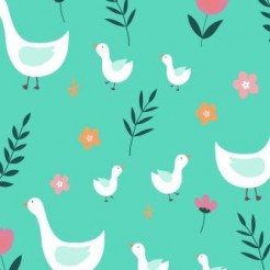 Mother Goose And Gosling