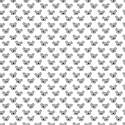Hand Drawn Plush Koala