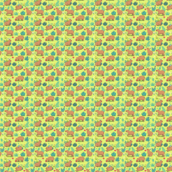 Capybara Playing In The Grass