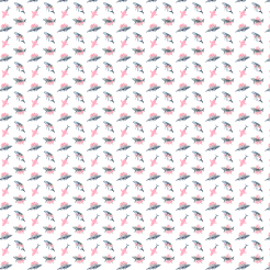 Watercolor Blue Whale And Cher