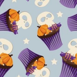 Skull Pumpkin Candies