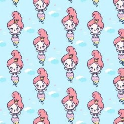 Cartoon Funny Mermaid Princess