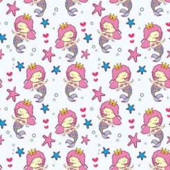 Happy Swinging Mermaid Princes