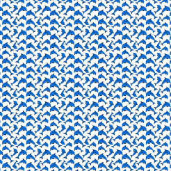 Blue Dolphin Pattern