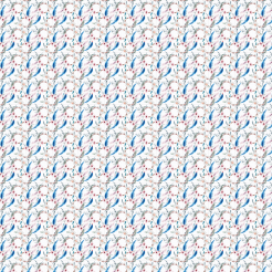 Hand Drawn Colorful Floral Fea