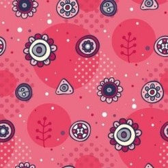 Childlike Cartoon Flowers