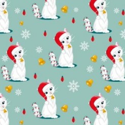 Beautiful Christmas Kitten