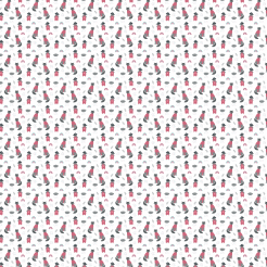 Cute Wolf And Playful Badger