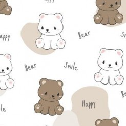 Smirking Bicolor Bear