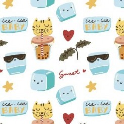 Cats Love To Drink Ice Milk