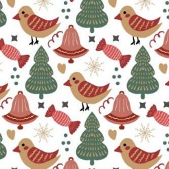 Cute Bird And Candy