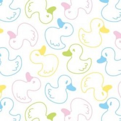 Colorful Little Duck