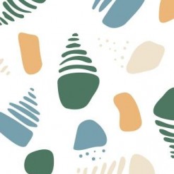 Abstract Irregular Color Block