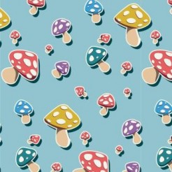Colorful Mushrooms