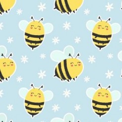 Smiling Loving Bee