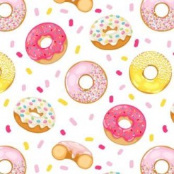 Strawberry Flavored Donuts