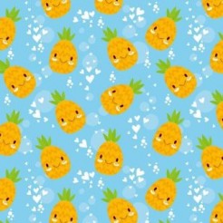 Shy Expression Pineapple