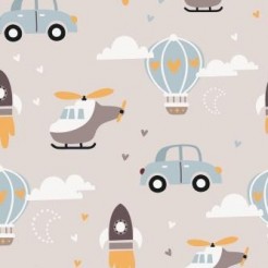 Helicopter Hot Air Balloon Car