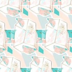 Irregular Strips Of Color