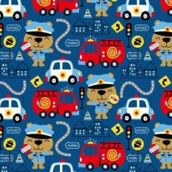 Little Bear Traffic Police Car