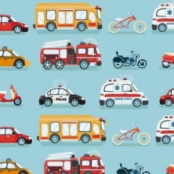 Ambulance Police Car Fire Truc