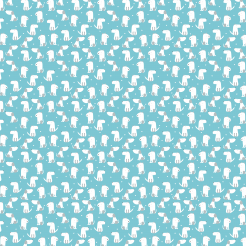 Spotted White Cute Dog