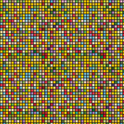 Colorful Geometric Mosaic