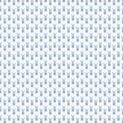 Bunny With Christmas Decoratio