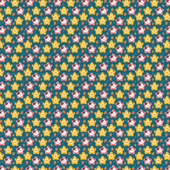 Cute Cat And Strawberry Heart