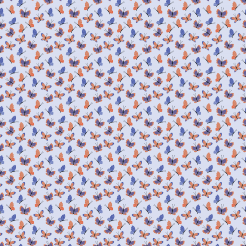 Two-color Gradient Butterfly
