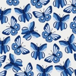 Psychedelic Color Butterfly