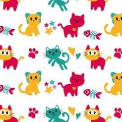 Naughty Tricolor Kitten