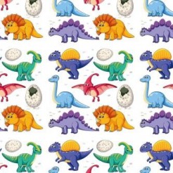 Colorful Dinosaur World