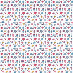 Love Heart And Girls Supplies 