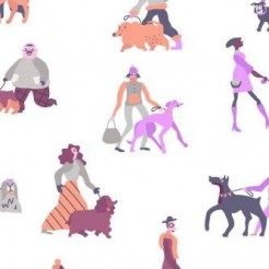 Elegant Dog Walker