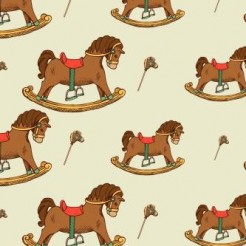 Wooden Rocking Horse