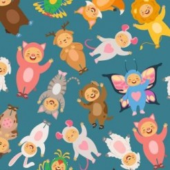 Children Pretending To Be Anim